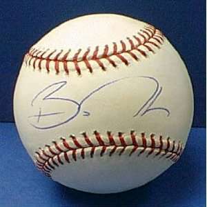 Barry Zito Autographed Baseball
