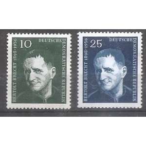   Stamp GermanyDDR ScA108 Bertolt Brecht Centenary 