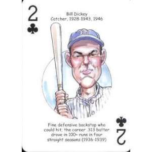 Bill Dickey   Oddball NEW York Yankees Playing Card
