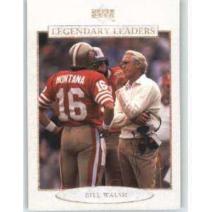  1997 Upper Deck Legends #130 Bill Walsh LL   San Francisco 