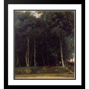  Corot, Jean Baptiste Camille 20x22 Framed and Double 