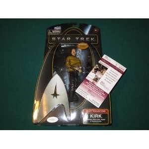 Chris Pine Kirk Star Trek Warp Collection Signed Autographed Figure 