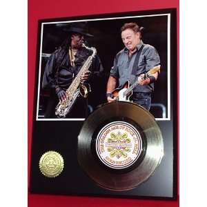 Gold Record Outlet Clarence Clemons 24KT Gold Record Display LTD 