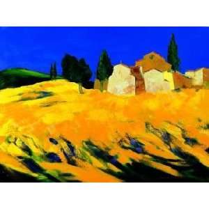 Chapelle En Provence by Jean Claude Allenbach. size 31.5 inches width 