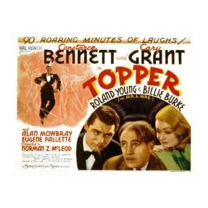  Topper, Constance Bennett, Cary Grant, Roland Young, 1937 