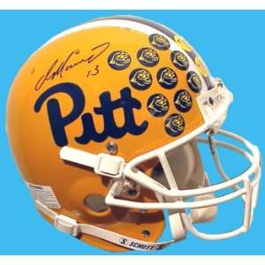Dan Marino Hand Signed Pitt Helmet