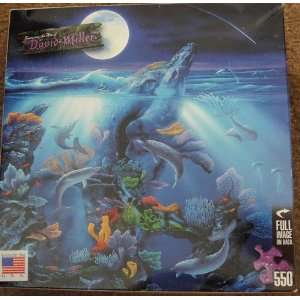  Dolphin Reef By David Miller 550 Pieces 18 X 24 Toys 
