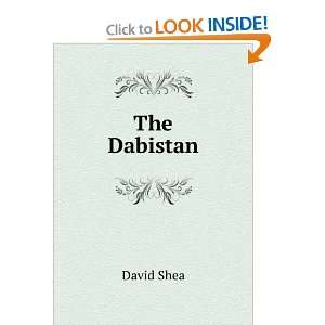  The Dabistan David Shea Books