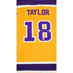 Dave Taylor autographed Hockey Jersey (Los Angeles Kings)