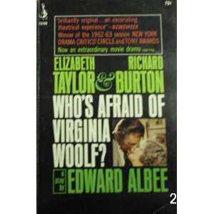  Whos Afraid of Virginia Woolf Edward Albee Books