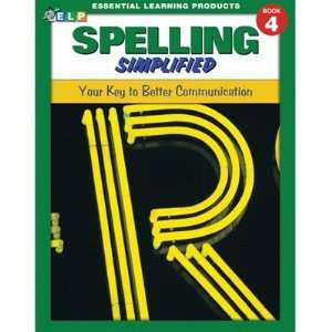 Essential Learning Products ELP 0608 30 Spelling Simplified Grade 4