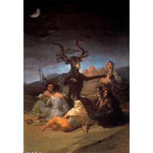  Hand Made Oil Reproduction   Francisco de Goya   24 x 34 