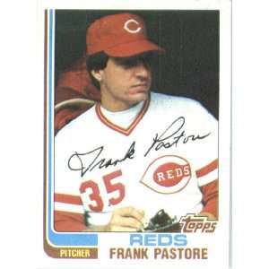  1982 Topps # 128 Frank Pastore Cincinnati Reds Baseball 