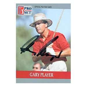Gary Player Autographed / Signed 1990 ProSet No.79 Golf Card