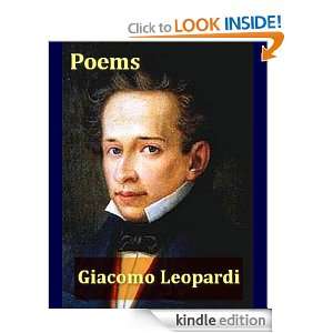 The Poems of Giacomo Leopardi Giacomo Leopardi, Frederick Townsend 