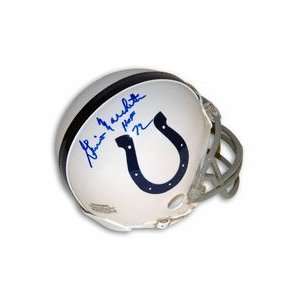 Gino Marchetti Autographed Baltimore Colts Mini Football Helmet 