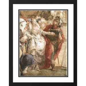 Tiepolo, Giovanni Battista 28x36 Framed and Double Matted The Meeting 