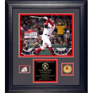 Jason Varitek Boston Red Sox Framed   World Series Champs   8x10 