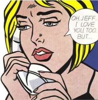  Roy Lichtenstein Oh, Jeff  I love you, too  but 1964 
