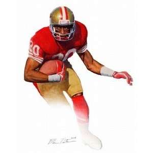 Jerry Rice San Francisco 49ers Giclee on Canvas