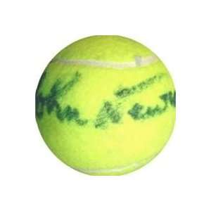  John Newcombe Autographed/Hand Signed Tennis Ball 