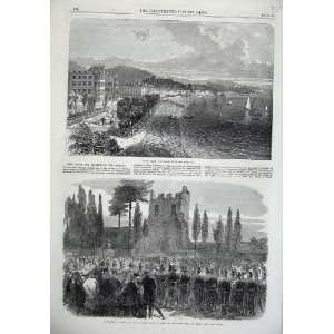   1866 Nice Promenade Anglais Funeral John Gibson Rome