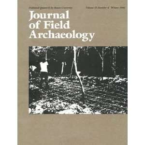  Journal of Field Archaeology (Vol 33 / Number 4 / Winter 