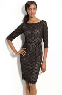 Alex Evenings Lace Sheath Dress  