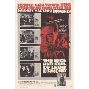  The Rise and Fall of Legs Diamond (1960) 27 x 40 Movie 