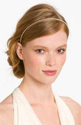 Cara Accessories Skinny Pearl Headband