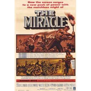  The Miracle (1959) 27 x 40 Movie Poster Style A