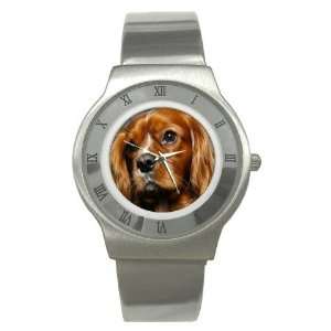  King Charles Spaniel 2 Stainless Steel Watch GG0712 