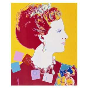 Reigning Queens Queen Margrethe II of Denmark, c.1985 Giclee Poster 