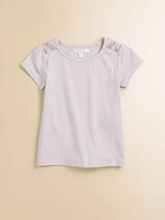 Burberry   Toddlers & Little Girls Shoulder Patch Tee