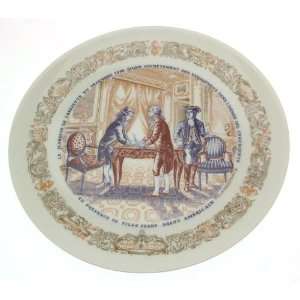  Limoges Marquis de Lafayette Legacy Collection plate Silas 