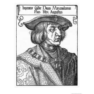  Maximilian I Giclee Poster Print by Albrecht Dürer, 18x24 