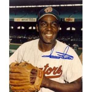 Autographed Minnie Minoso Picture   Washington Senators8x10  