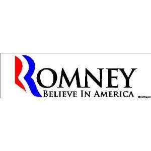 Mitt Romney 2012 Bumper Sticker Decal