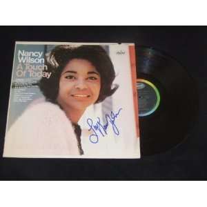 Nancy Wilson A Touch of Today   Signed Autographed Record Album Vinyl 