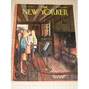 1963 The New Yorker Magazine Vladimir Nabokov   Ogden Nash   Robert 