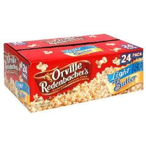 Orville Redenbachers Microwavable Popcorn, Butter Light, 24 Count 
