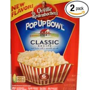 Orville Redenbachers Pop Up Bowl Classic Recipe (Pack of 2)