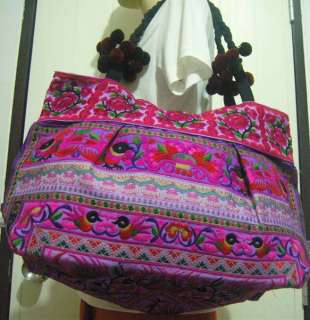 Beautiful Thai Handmade Embroidered Totes Woman Handbag valentine gift 