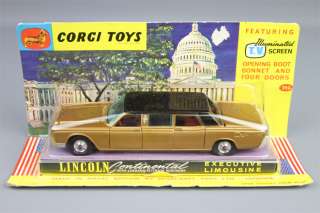 Vintage Corgi #262 LINCOLN CONTINENTAL EXECUTIVE LIMO  