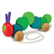   The World of Eric Carle The Very Hungry Caterpillar Wood Pull Toy