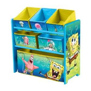  Nickelodeon Sponge Bob Multi Bin Toy Organizer Toys 