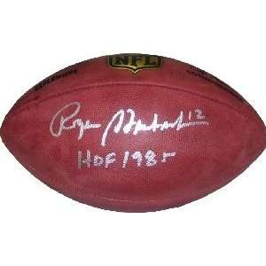 Roger Staubach Autographed/Hand Signed Official NFL New Duke Football 