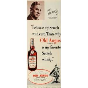  1951 Ad Old Angus Scotch Rube Goldberg Pulitzer Prize 
