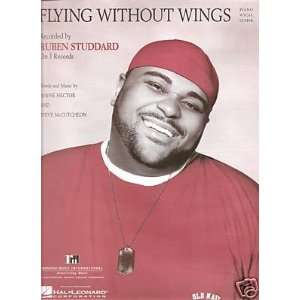  Sheet Music Ruben Studdard Flying Without Wings 114 