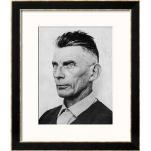  Samuel Barclay Beckett Irish Dramatist and Novelist Framed 